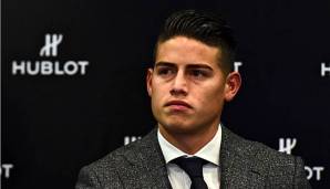 James Rodriguez zieht wohl eine Rückkehr zu Real Madrid in Betracht.