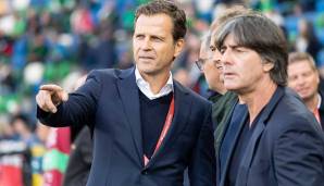 Oliver Bierhoff und Joachim Löw arbeiten seit vielen Jahren bei der Nationalmannschaft zusammen.