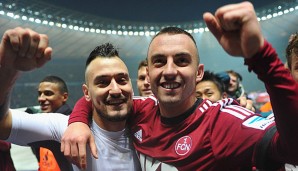 Josip Drmic (r.) kam im Sommer 2013 aus Zürich zum 1. FC Nürnberg