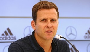 Oliver Bierhoff kann in Brasilien keine Nebenkriegsschauplätze gebrauchen