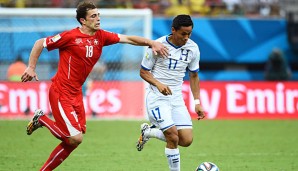 Admir Mehmedi (l.) und die Schweiz schaffte es als Gruppenzweiter ins Achtelfinale