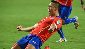 Alexis Sanchez sammelte gegen Australien erneut zwei Scorerpunkte