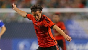 Andres Guardado wird bei den Mexikanern von Beginn an auflaufen