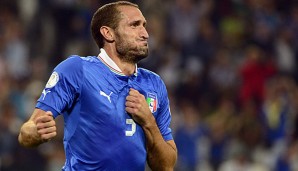 Giorgio Chiellini peilt mit Italien den fünften WM-Titel an