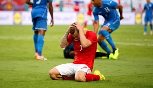 Auch Jack Wilshere konnte die Three Lions nicht zum Sieg schießen