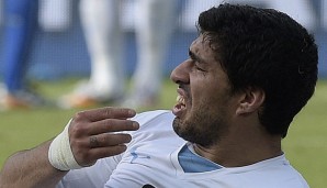 Luis Suarez wurde nach seiner Biss-Attacke vier Monate gesperrt