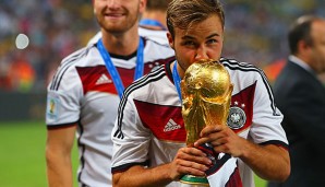 Mario Götze traf in der 113. Minute zum Sieg für die DFB-Elf