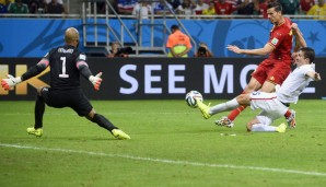 Tim Howard zeigte gegen Belgien einige starke Paraden