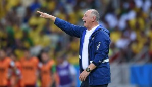 Luiz Felipe Scolari steht nach dem Remis gegen Mexiko in der Kritik