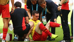 Thomas Vermaelen wird im letzten Gruppenspiel bei den Belgiern fehlen