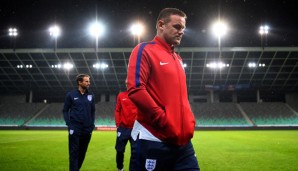 Wayne Rooney muss sich in der Nationalelf derzeit hinten anstellen