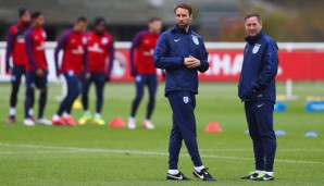 Gareth Southgate und Steve Holland bilden wieder ein Duo