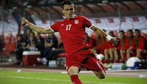 Filip Kostic soll für die serbische Mannschaft Schwung über den Flügel erzeugen