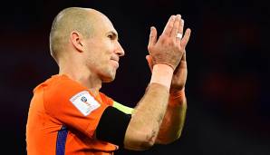 Arjen Robben kommt in seiner Elftal-Karriere auf 96 Spiele, in denen er 37 Treffer für die Niederlande erzielte