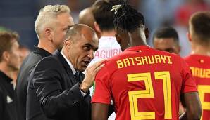 Michy Batshuayi durfte gegen England erstmals von Beginn an ran.