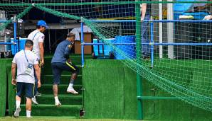 Neymar hat das Training der brasilianischen Nationalmannschaft abgebrochen.