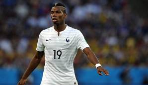 Paul Pogba wurde bei der WM 2014 in Brasilien als bester junger Spieler ausgezeichnet.