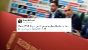 Kicker-Redakteur Frank Linkesch ist nicht der einzige, der seine Chancen im WM-Tippspiel schwinden sieht.