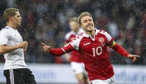 8. Christian Eriksen (Dänemark, Tottenham Hotspur): 2 Prozent.