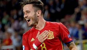 15. Saul Niguez (Spanien; Atletico Madrid): 0 Prozent, 22 Stimmen.