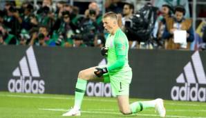 Jordan Pickford war entscheidend für den englischen Sieg im Elfmeterschießen über Kolumbien.