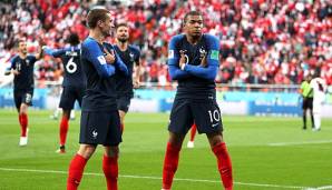 Kylian Mbappe und Antoine Griezmann spielen eine starke WM.