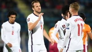 Harry Kane erzielte vier Tore beim 10:0-Sieg der Three Lions gegen San Marino.