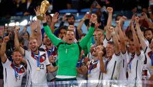 Manuel Neuer wurde mit dem DFB-Team 2014 Weltmeister.