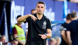 Argentiniens Nationaltrainer Lionel Scaloni.