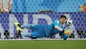 Alireza Beiranvand bei der WM 2018 in Russland.