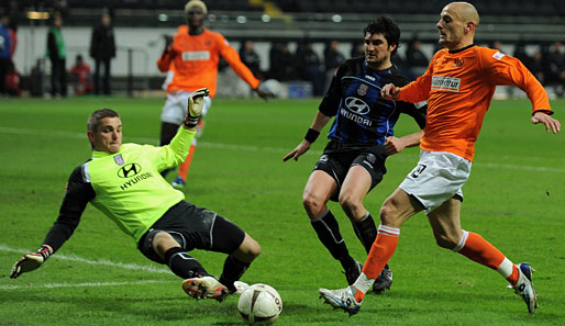 Patric Klandt (l.) wurde vor der Saison zum Stammtorhüter beim FSV Frankfurt ernannt