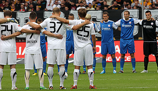 Im Ost-Derby zwischen Hansa Rostock und Dynamo Dresden geht es in der Regel heiß her