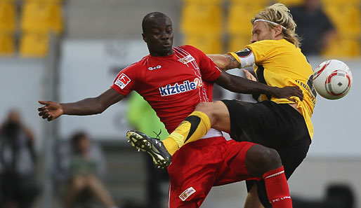 John Jairo Mosquera (l.) wechselte 2011 fest von Werder Bremen zu Union Berlin