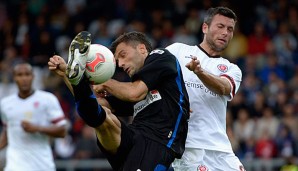 Edmond Kapllani erzielte in dieser Saison zehn Treffer für den FSV