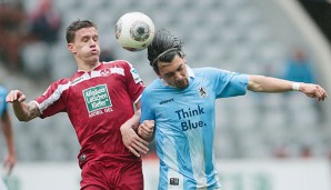 Simon Zoller (l.) ist mit 13 Toren Top-Torschütze des FC Kaiserslautern.