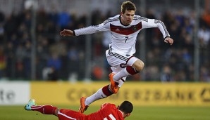 Maximilian Thiel lief bisher neunmal für die U20-Nationalmannschaft auf