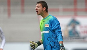 Steve Kroll hütet bei Union vor allem das Tor der 2. Mannschaft