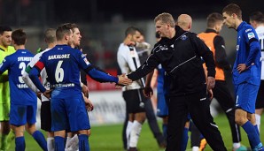 Mit dem SC Paderborn steht Stefan Effenberg auf Platz 16