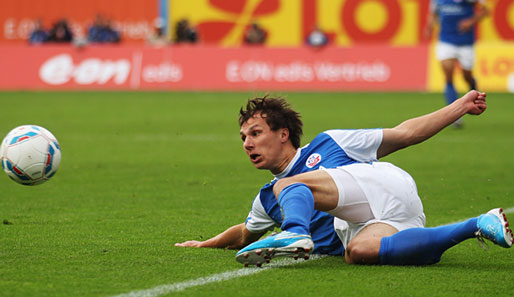 Hansa Rostock kämpfte gegen 1860 München um jeden Ball