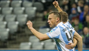 Ivica Olic erzielte kurz nach seiner Einwechslung das zwischenzeitliche 1:1 für 1860 München