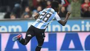 Lumor Agbenyenu traf zum 2:0 für 1860 München