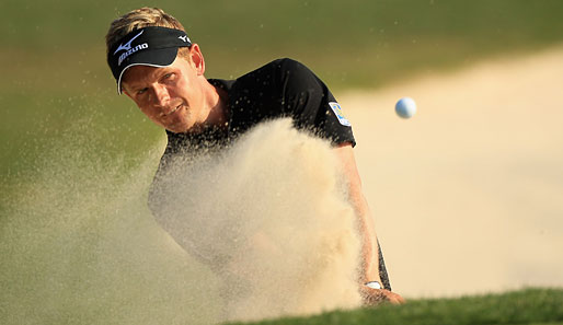 Ein zweiter Platz hat Luke Donald nicht gereicht, um auf die Top-Position in der Golfwelt zu springen