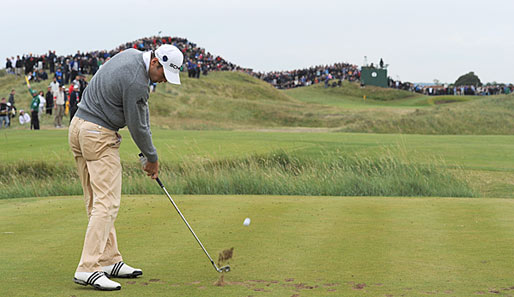 Martin Kaymer spielte bei der British Open in Runde eins eine 68