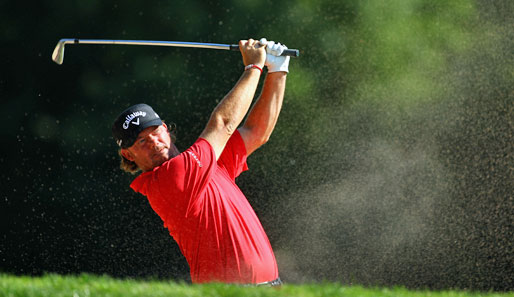 Alex Cejka spielt zurzeit bei der PGA-Tour in Las Vegas - er liegt auf dem 5. Platz