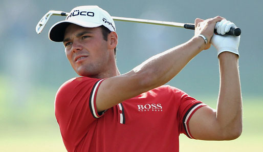 Martin Kaymer hat sich bei der Links-Championship in der Spitzengruppe festgesetzt