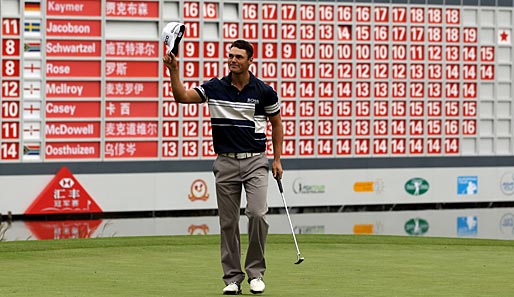 Martin Kaymer schaffte auf den letzten neun Löchern sieben Birdies