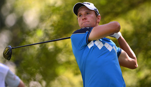 Maximilian Kieffer spielte auf dem Par-72-Platz eine 65er-Runde mit acht Birdies