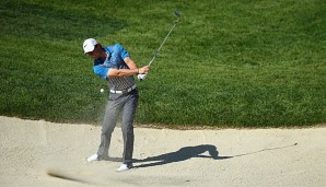 Rory McIlroy fand sich des öfteren im Sand wieder