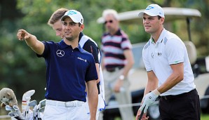 Da geht's lang, oder? Moritz Lampert möchte einmal dort stehen, wo Martin Kaymer schon ist