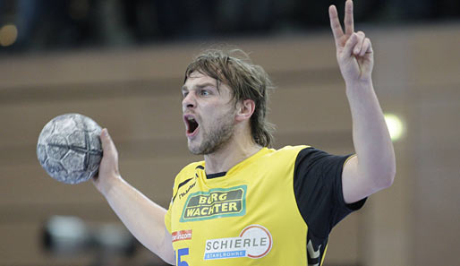 Andrej Kogut stieg in der Saison 2008/2009 mit der HSG Düsseldorf in die 1. Liga auf